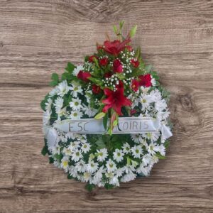 Ofrenda floral Redonda     75x75 cm aprox